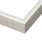 Frame: 111FSL - Economy Rainbow Metal - Frosted Silver - Frame: 111FSL - Economy Rainbow Metal - Frosted Silver -