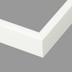 Frame: 111WHT - Economy Rainbow Metal - White - 111 Profi Frame: 111WHT - Economy Rainbow Metal - White - 111 Profi