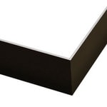Frame: 718SFB - Metal Canvas Floater - Black with Silver Frame: 718SFB - Metal Canvas Floater - Black with Silver
