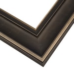 Frame: EXL3 - Executive - Black with Silver - Large Profi Frame: EXL3 - Executive - Black with Silver - Large Profi