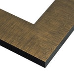 Frame: GG8 - Concerto - Brushed Bronze with Black Frame: GG8 - Concerto - Brushed Bronze with Black