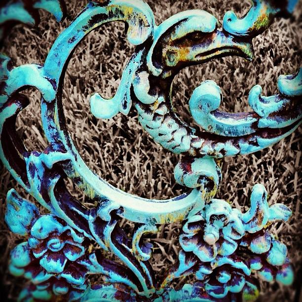 Daniel Corson - #fence #gate #ornamental #bird #birds