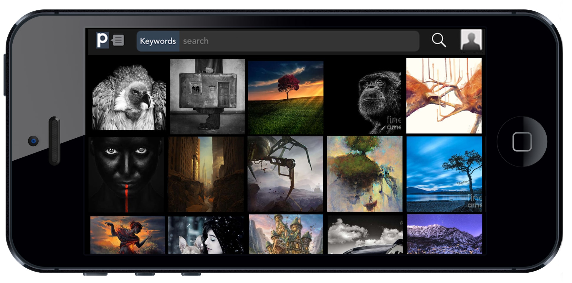 Augmented Reality Art App for iOS and Android View Artwork On Your